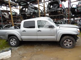 2011 Toyota Tacoma SR5 Silver Crew Cab 4.0L AT 4WD #Z24599